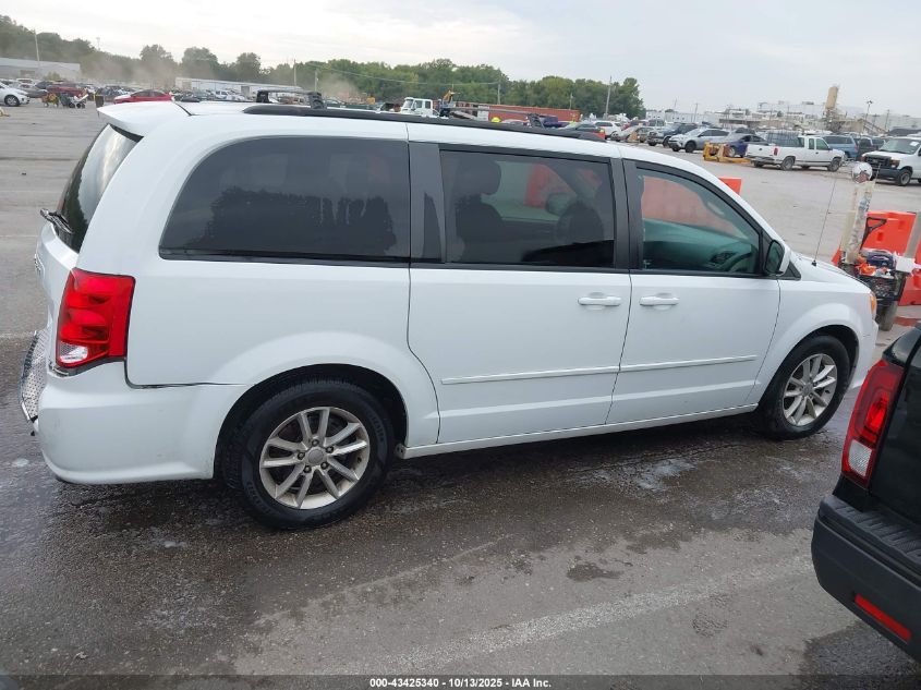 2016 Dodge Grand Caravan Sxt VIN: 2C4RDGCG5GR217248 Lot: 43425340