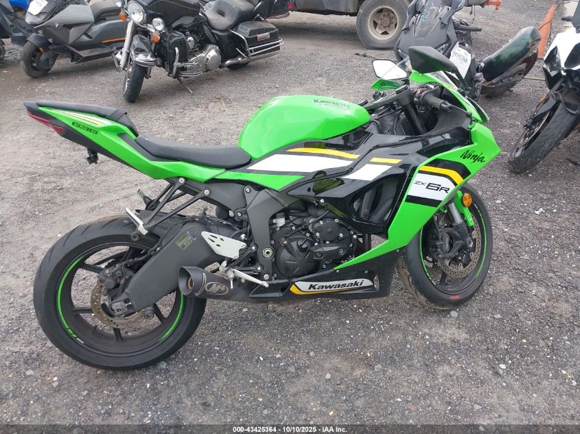 2025 Kawasaki Zx636 K VIN: JKBZXJJ19SA018760 Lot: 43425364