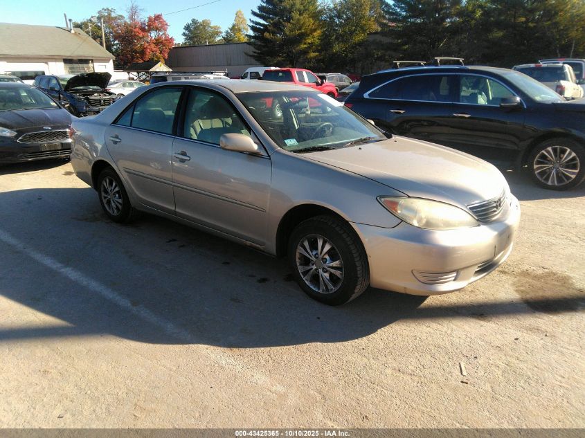 2005 Toyota Camry Le V6 VIN: 4T1BF30K95U617838 Lot: 43425365