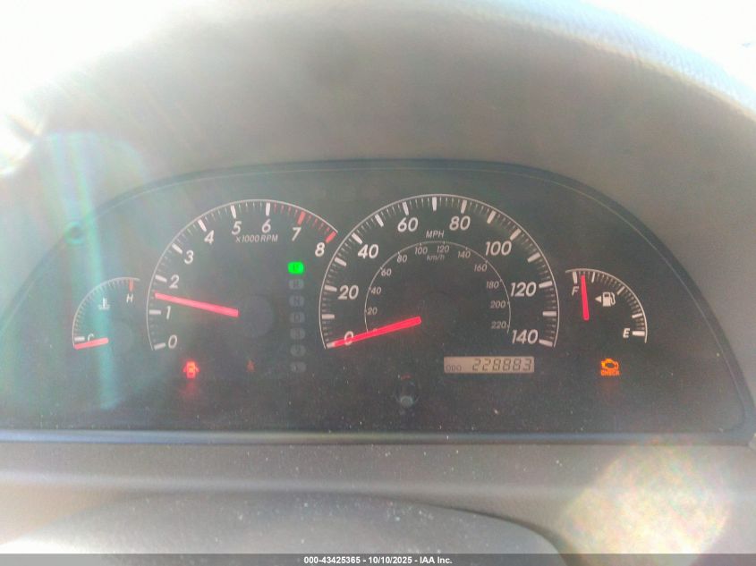 2005 Toyota Camry Le V6 VIN: 4T1BF30K95U617838 Lot: 43425365