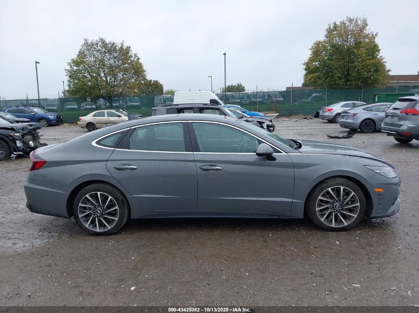 2022 Hyundai Sonata Limited VIN: KMHL34J29NA214476 Lot: 43425382