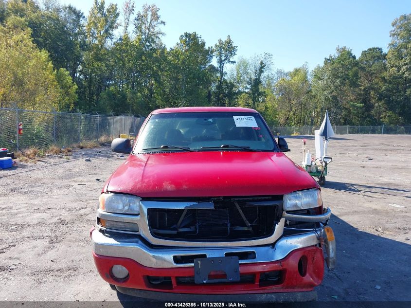 2006 GMC Sierra 1500 Sle2 VIN: 2GTEK13TX61129694 Lot: 43425386