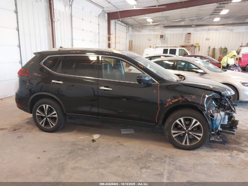 2019 Nissan Rogue Sv VIN: JN8AT2MV1KW389555 Lot: 43425402
