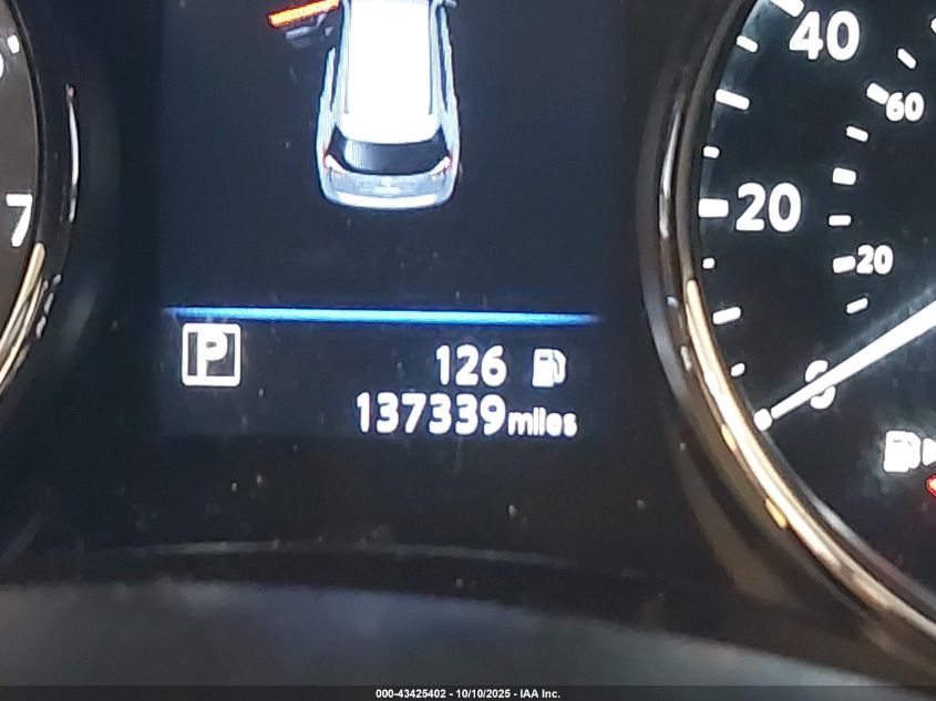 2019 Nissan Rogue Sv VIN: JN8AT2MV1KW389555 Lot: 43425402