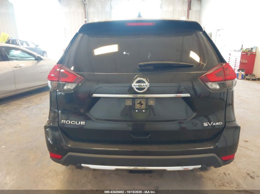 2019 Nissan Rogue Sv VIN: JN8AT2MV1KW389555 Lot: 43425402