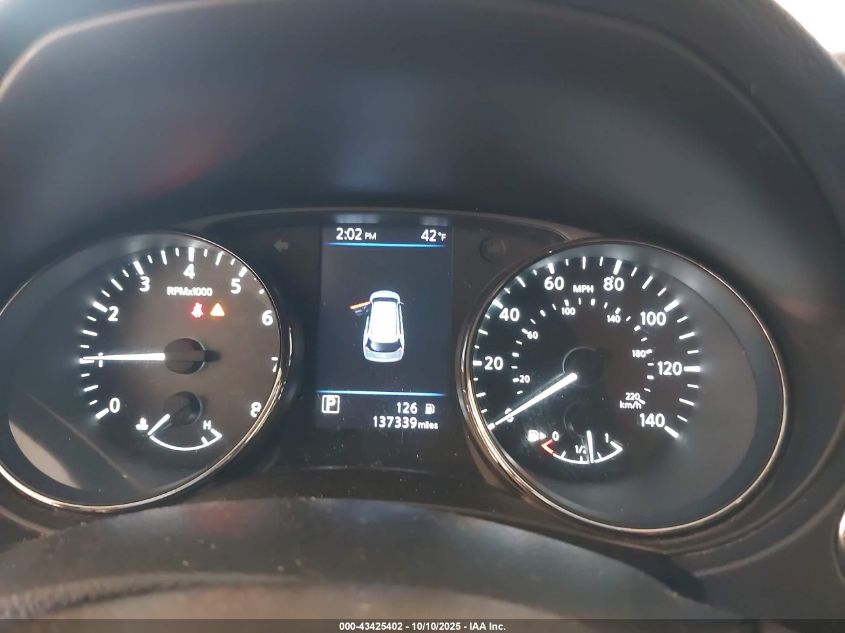 2019 Nissan Rogue Sv VIN: JN8AT2MV1KW389555 Lot: 43425402