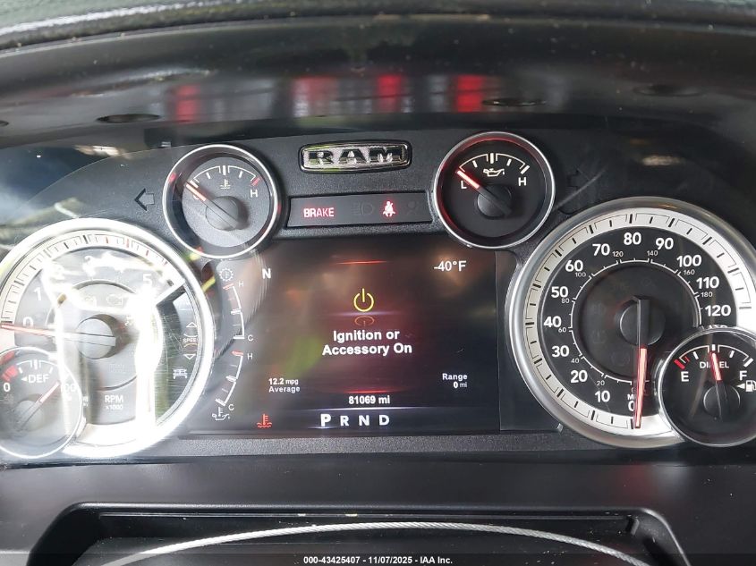 2017 Ram 2500 Laramie 4X4 6'4 Box VIN: 3C6UR5FL1HG667339 Lot: 43425407