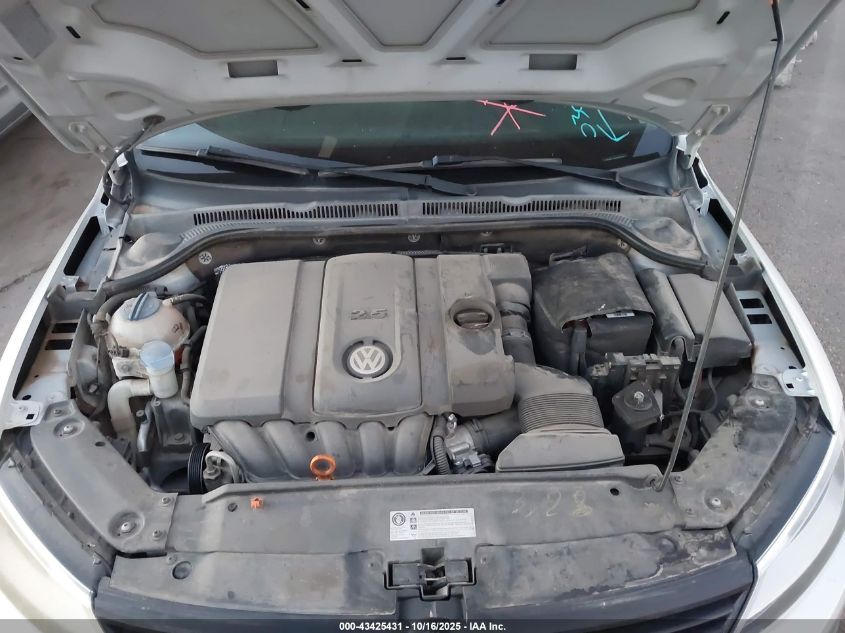 2012 Volkswagen Jetta 2.5L Se VIN: 3VWDP7AJ0CM030823 Lot: 43425431