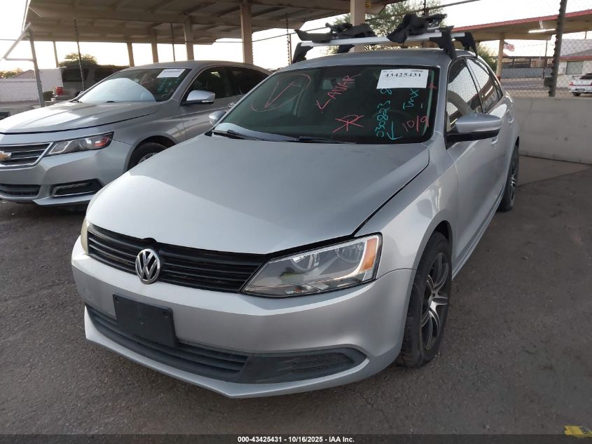 2012 Volkswagen Jetta 2.5L Se VIN: 3VWDP7AJ0CM030823 Lot: 43425431