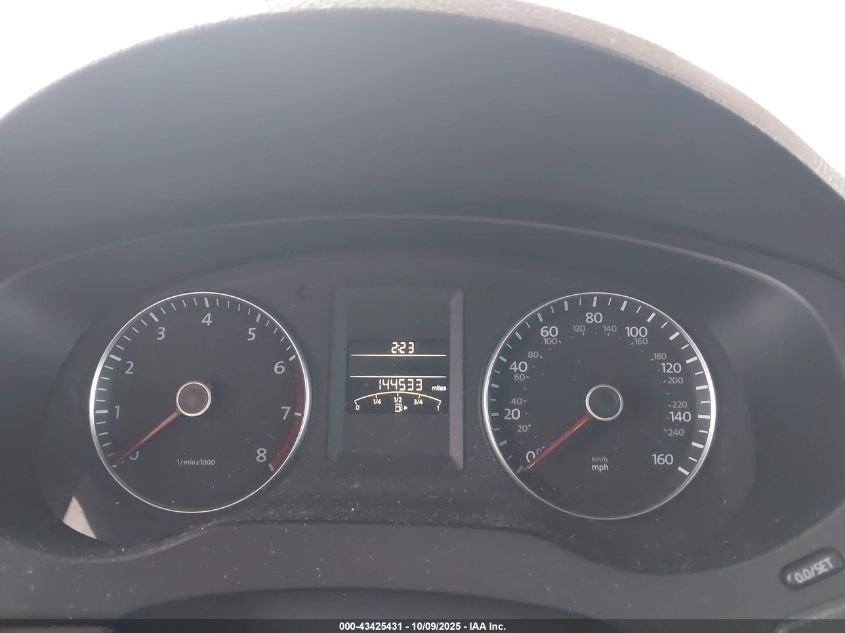 2012 Volkswagen Jetta 2.5L Se VIN: 3VWDP7AJ0CM030823 Lot: 43425431