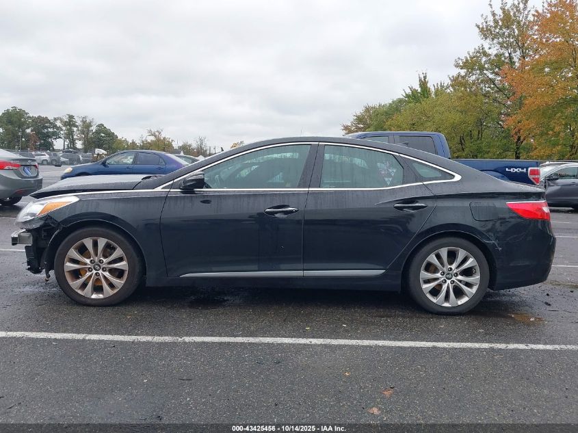 2013 Hyundai Azera VIN: KMHFG4JG2DA227470 Lot: 43425456