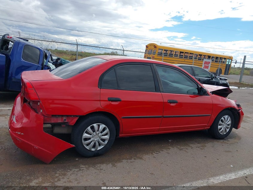 1HGES16365L025077 2005 HONDA CIVIC photo no. 13