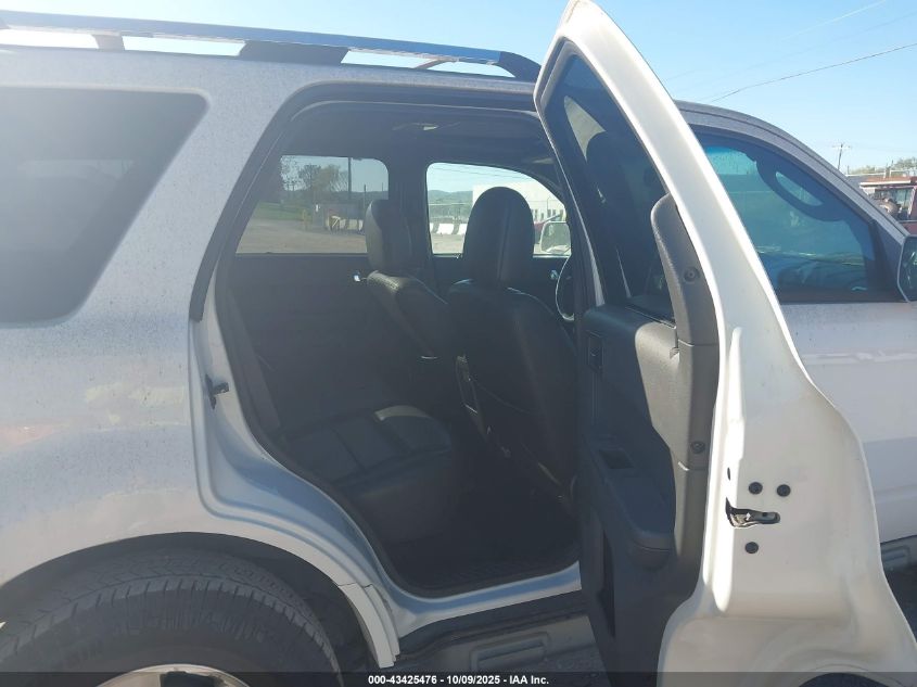 2012 Ford Escape Limited VIN: 1FMCU0EG4CKC25114 Lot: 43425476