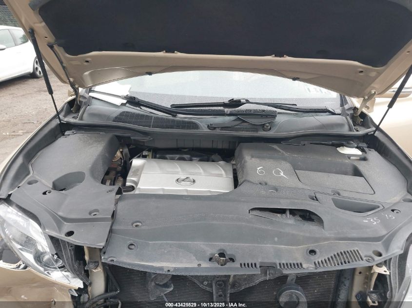 2010 Lexus Rx 350 VIN: 2T2BK1BA3AC039280 Lot: 43425529