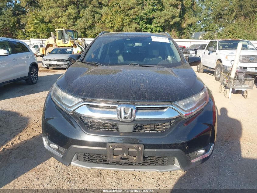 2017 Honda Cr-V Touring VIN: 7FARW1H91HE028762 Lot: 43425531