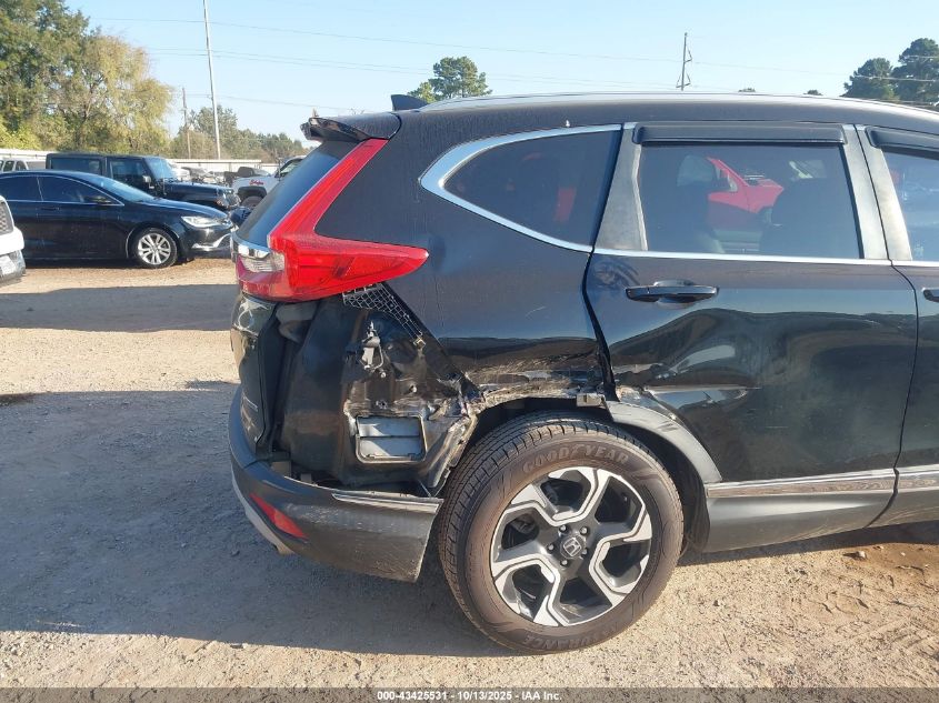 2017 Honda Cr-V Touring VIN: 7FARW1H91HE028762 Lot: 43425531