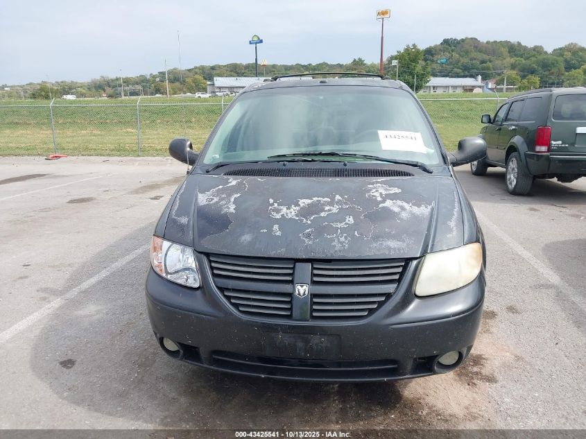 2007 Dodge Grand Caravan Sxt VIN: 2D8GP44L67R124782 Lot: 43425541