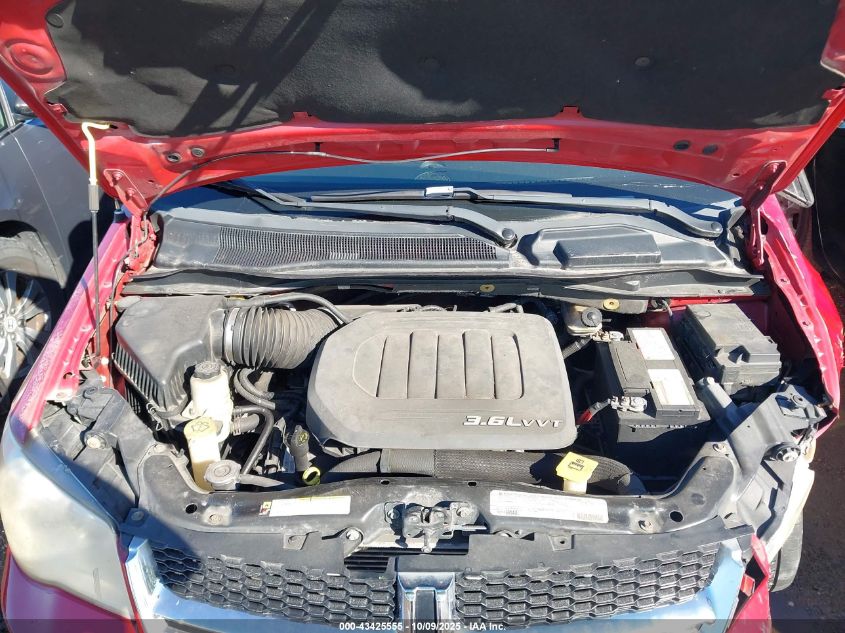 2012 Dodge Grand Caravan Sxt VIN: 2C4RDGCG2CR203463 Lot: 43425555