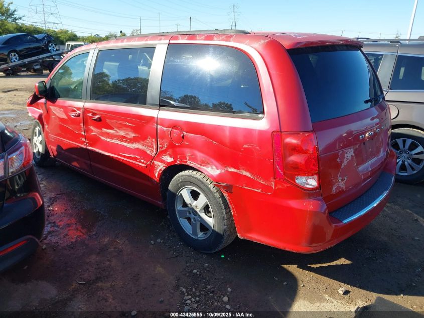 2012 Dodge Grand Caravan Sxt VIN: 2C4RDGCG2CR203463 Lot: 43425555