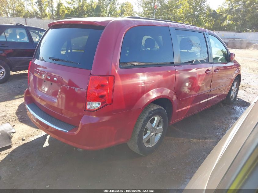 2012 Dodge Grand Caravan Sxt VIN: 2C4RDGCG2CR203463 Lot: 43425555