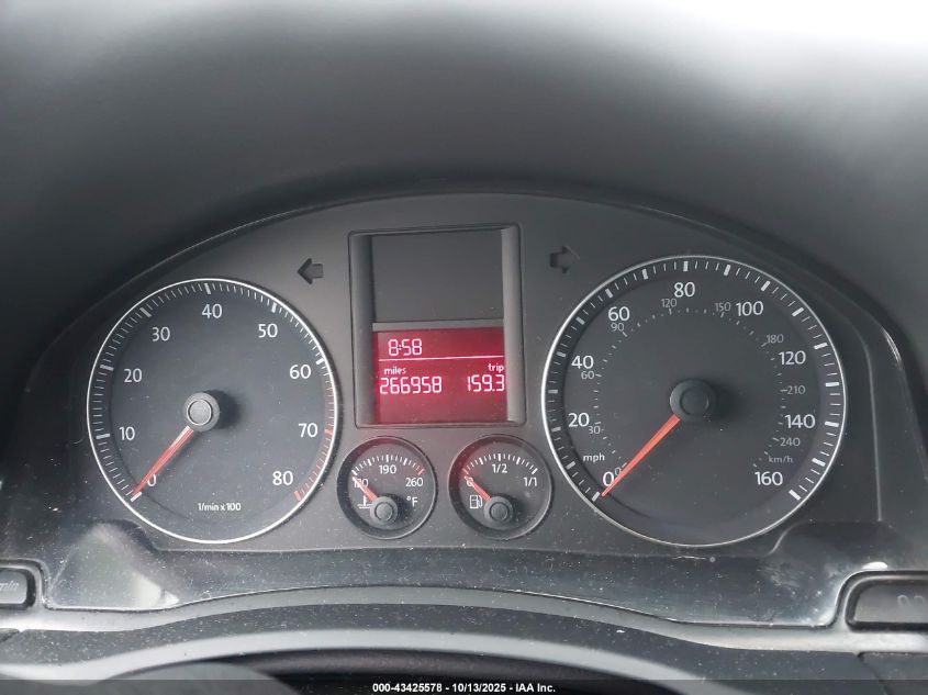 2008 Volkswagen Jetta Se/Sel VIN: 3VWRZ71K58M029148 Lot: 43425578