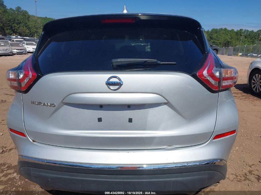 2016 Nissan Murano S VIN: 5N1AZ2MG9GN172002 Lot: 43425592