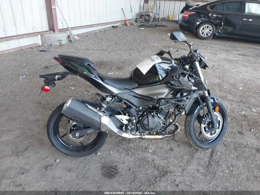 2025 Kawasaki Er500 VIN: ML5ERGE12SDA35802 Lot: 43425600