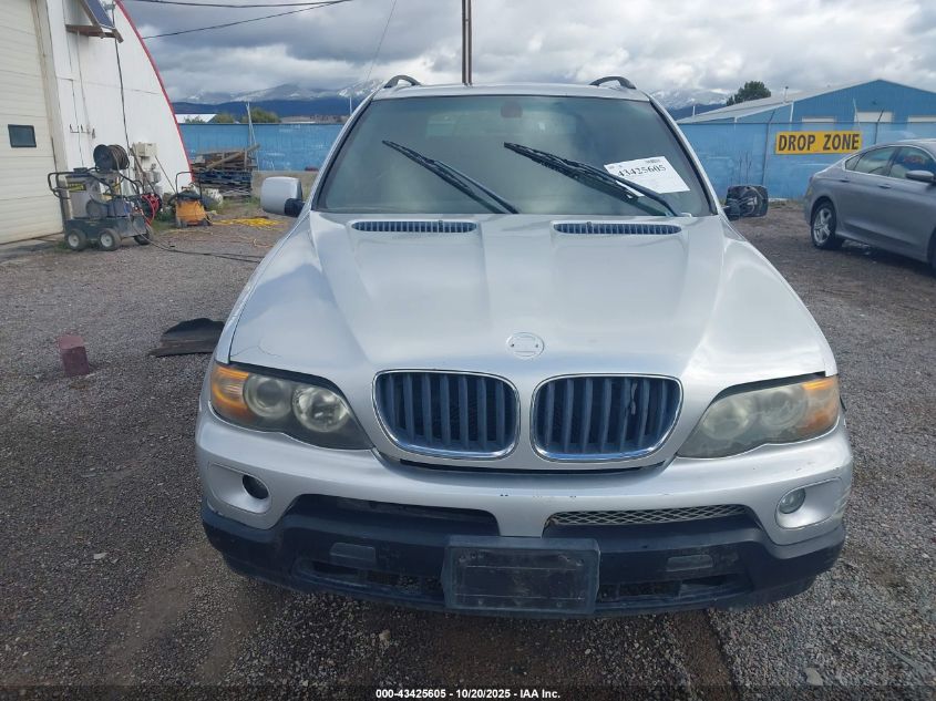 2004 BMW X5 3.0I VIN: 5UXFA13594LU28835 Lot: 43425605