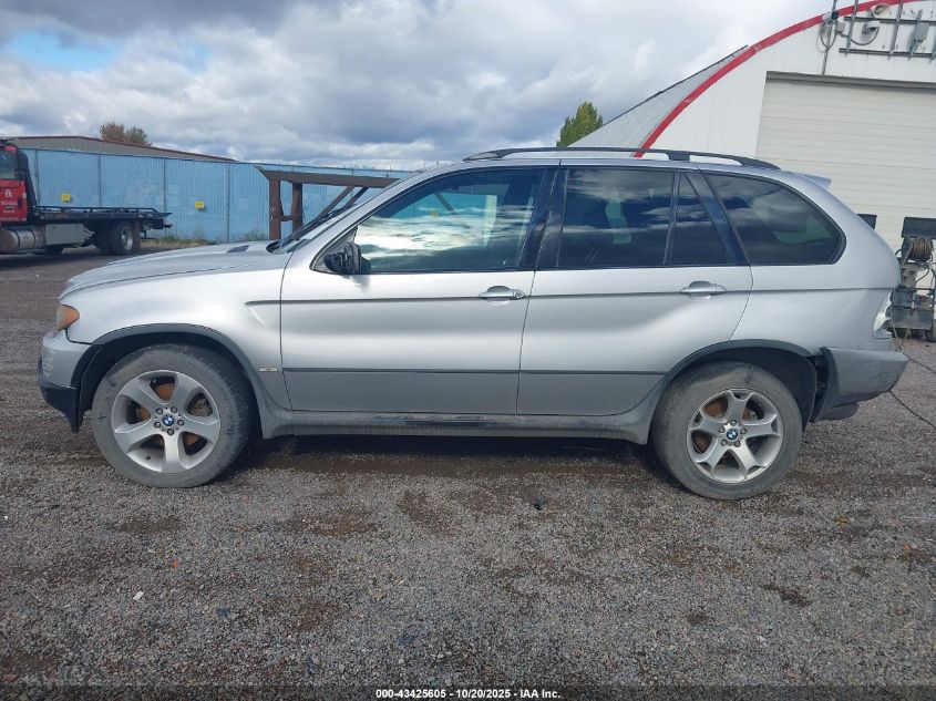 2004 BMW X5 3.0I VIN: 5UXFA13594LU28835 Lot: 43425605