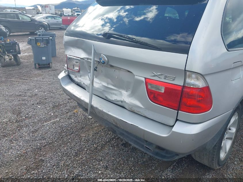 2004 BMW X5 3.0I VIN: 5UXFA13594LU28835 Lot: 43425605