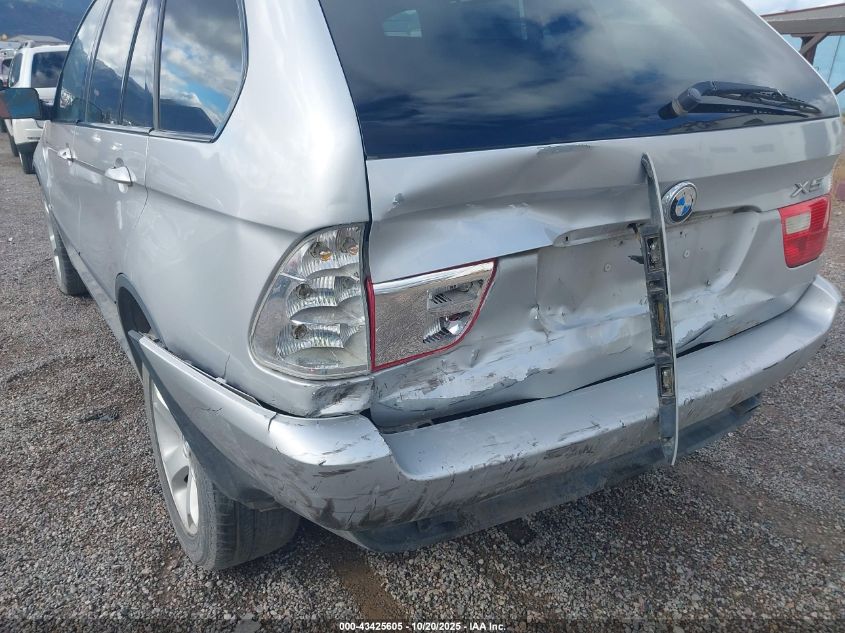 2004 BMW X5 3.0I VIN: 5UXFA13594LU28835 Lot: 43425605