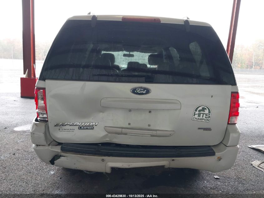 2006 Ford Expedition Limited VIN: 1FMFU20516LA76674 Lot: 43425630