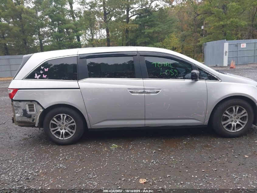 2011 Honda Odyssey Ex VIN: 5FNRL5H45BB004732 Lot: 43425657