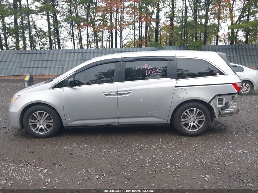 2011 Honda Odyssey Ex VIN: 5FNRL5H45BB004732 Lot: 43425657