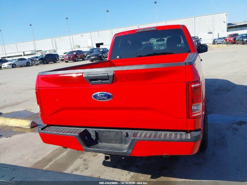 2017 Ford F150 Super Cab VIN: 1FTEX1CP3HKE14213 Lot: 43425660