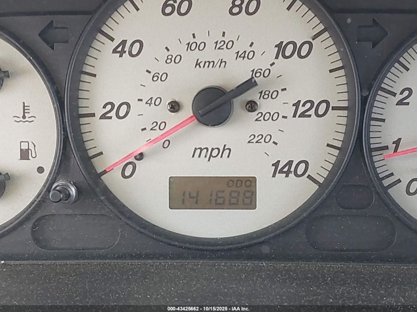 2003 Mazda Protege5 VIN: JM1BJ245131215988 Lot: 43425662