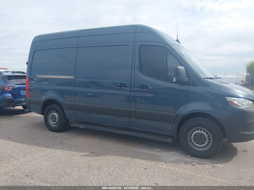 2019 Mercedes-Benz Sprinter 2500 Standard Roof V6 VIN: WD4PF0CDXKP031137 Lot: 43425726