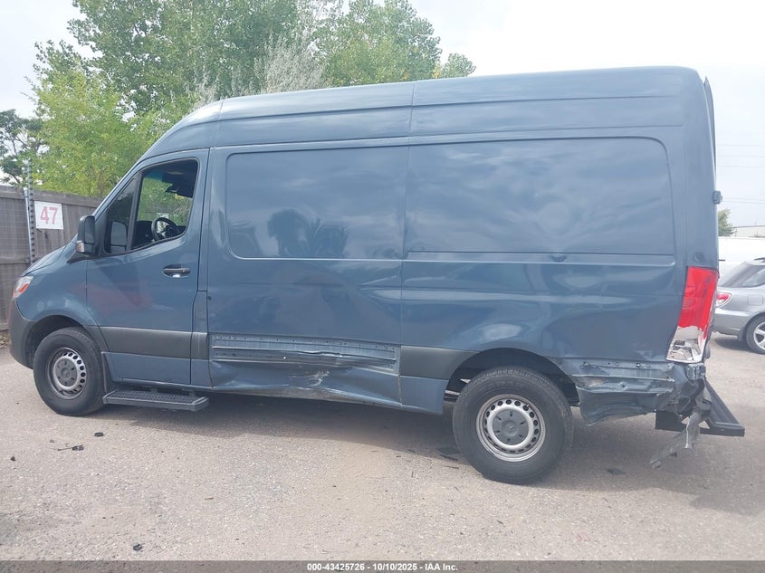 2019 Mercedes-Benz Sprinter 2500 Standard Roof V6 VIN: WD4PF0CDXKP031137 Lot: 43425726