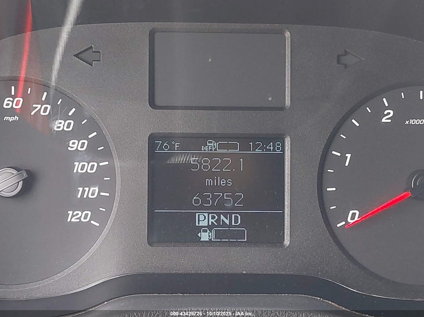 2019 Mercedes-Benz Sprinter 2500 Standard Roof V6 VIN: WD4PF0CDXKP031137 Lot: 43425726