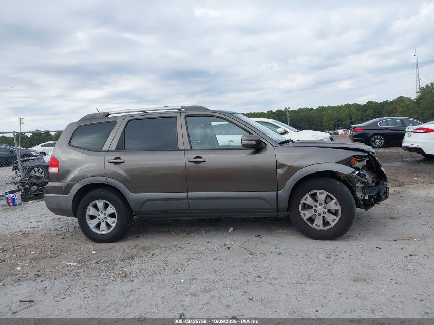 2009 Kia Borrego Lx VIN: KNDJJ741695029810 Lot: 43425759