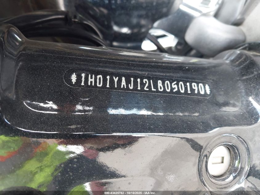 2020 Harley-Davidson Flhc VIN: 1HD1YAJ12LB050190 Lot: 43425782