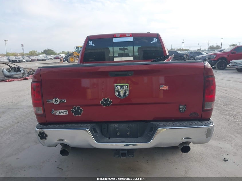 2012 Ram 1500 Slt VIN: 1C6RD6LT4CS169281 Lot: 43425791