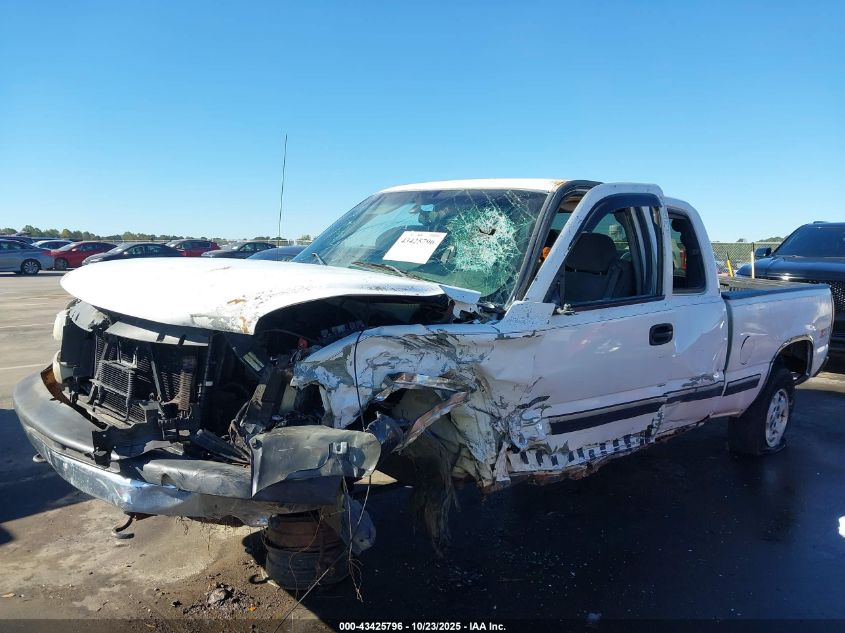 2001 Chevrolet Silverado 1500 Ls VIN: 2GCEK19T411349378 Lot: 43425796