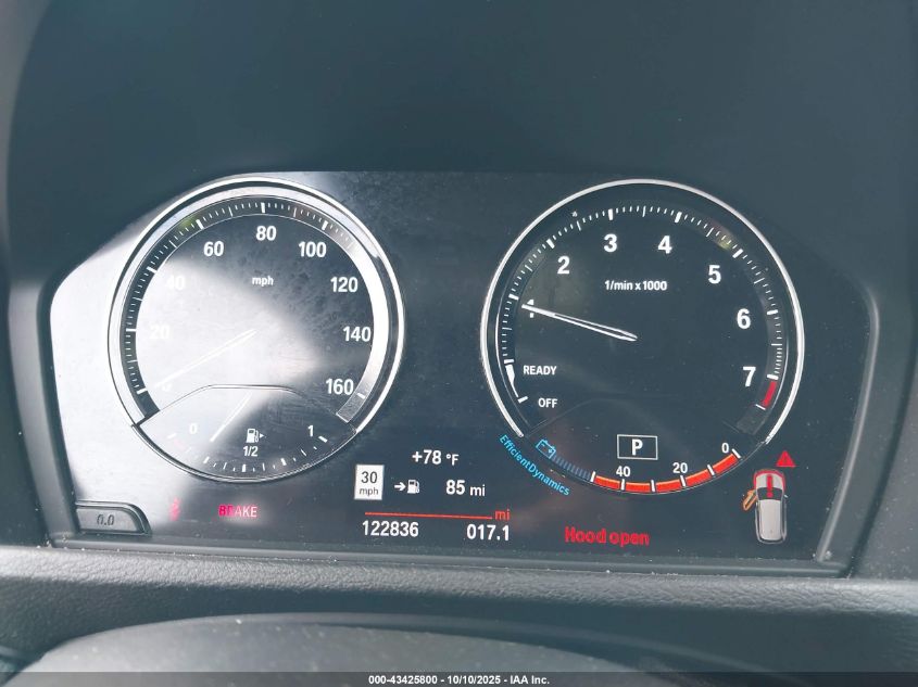 2019 BMW X1 Sdrive28I VIN: WBXHU7C52K5L10313 Lot: 43425800