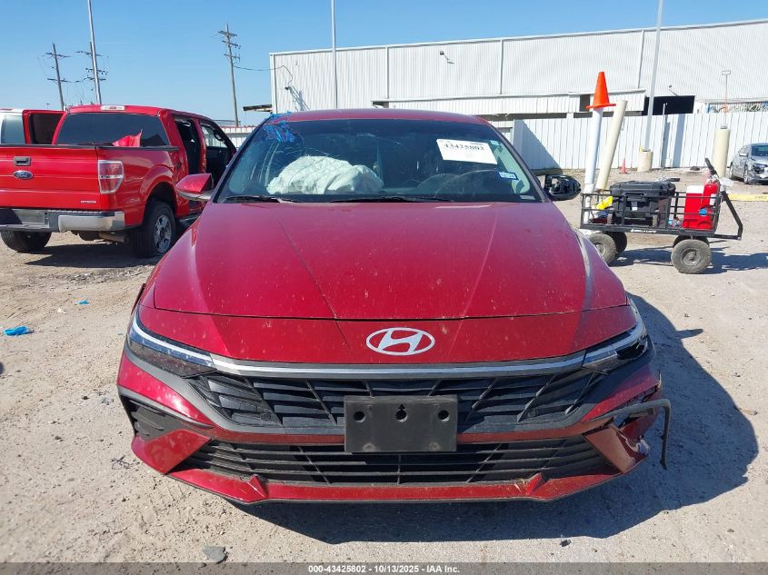 2025 Hyundai Elantra Se VIN: KMHLL4DG8SU916919 Lot: 43425802