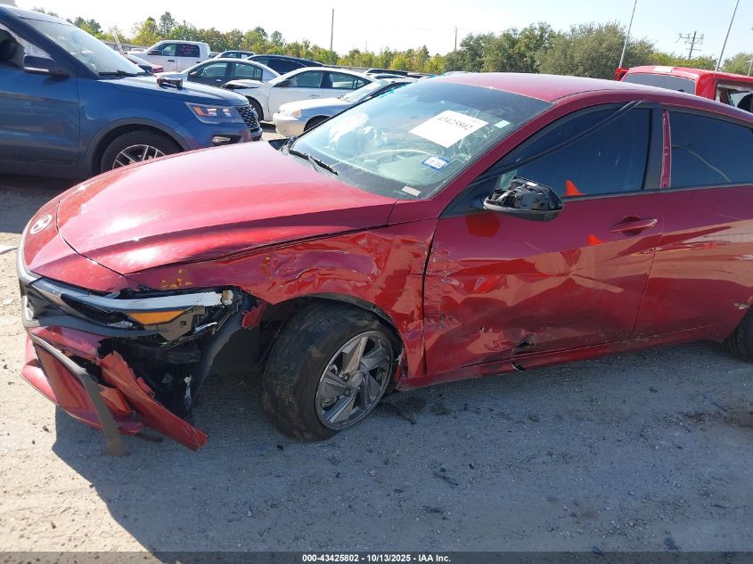 2025 Hyundai Elantra Se VIN: KMHLL4DG8SU916919 Lot: 43425802