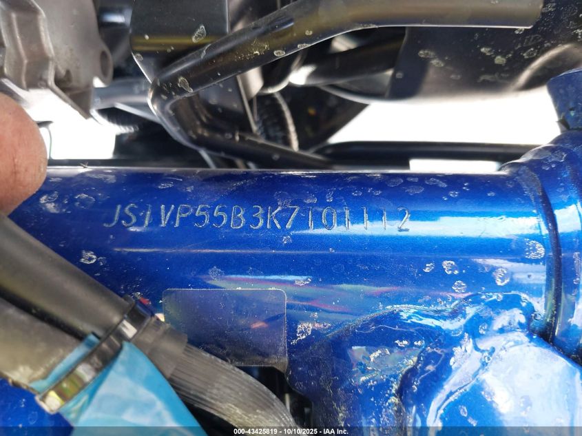 2019 Suzuki Sv650 A/X VIN: JS1VP55B3K7101112 Lot: 43425819