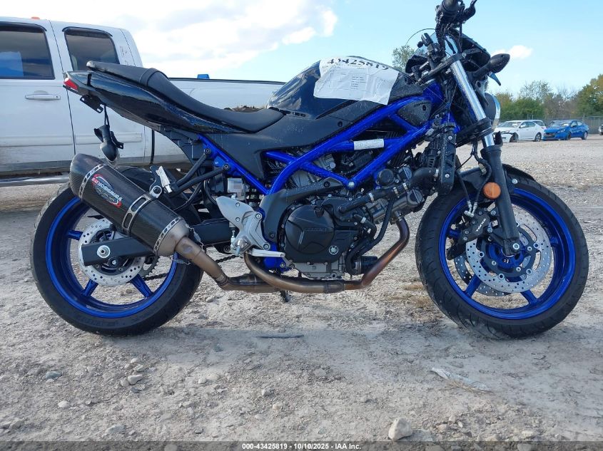2019 Suzuki Sv650 A/X VIN: JS1VP55B3K7101112 Lot: 43425819