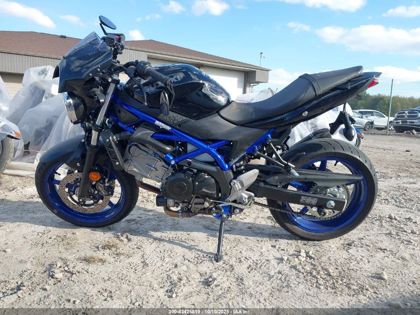 2019 Suzuki Sv650 A/X VIN: JS1VP55B3K7101112 Lot: 43425819