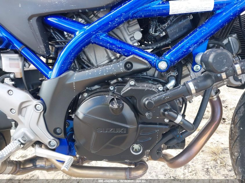 2019 Suzuki Sv650 A/X VIN: JS1VP55B3K7101112 Lot: 43425819